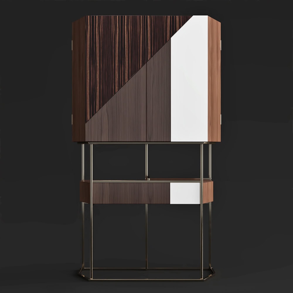 BAXTER, Barschrank Wireframe