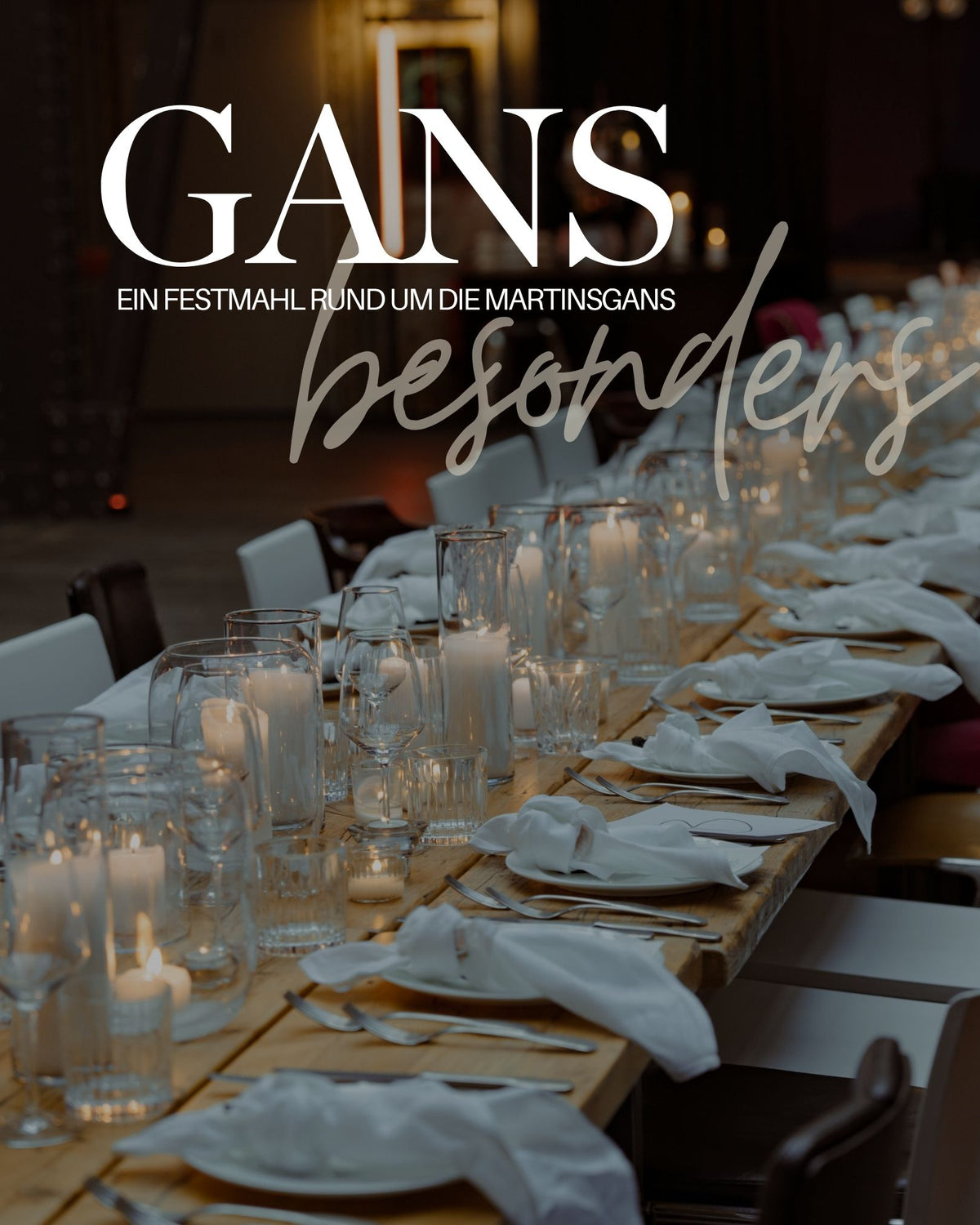 Gans besonders - ein Festmahl rund um die Martinsgans