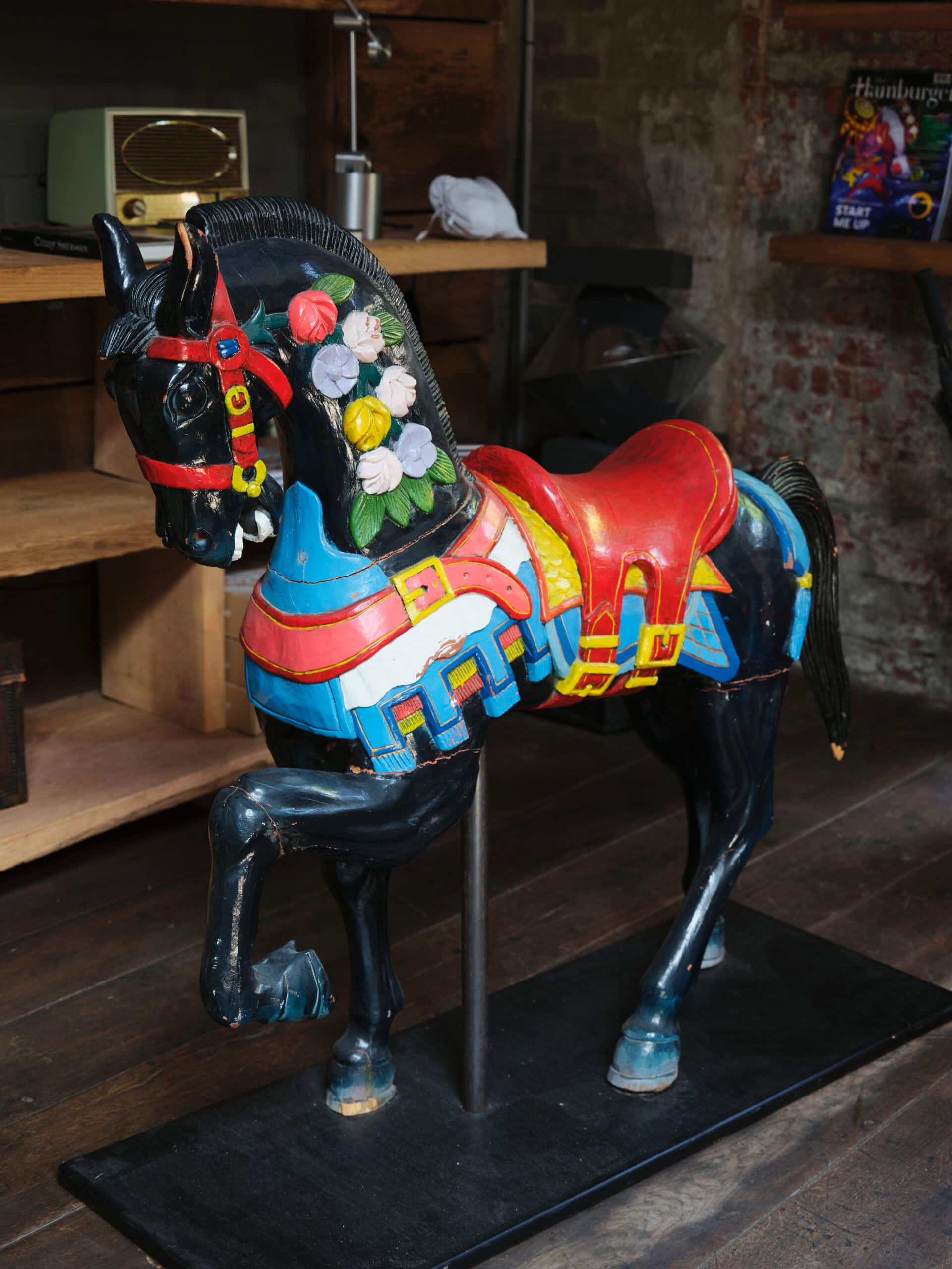 VINTAGE, Holzpferd