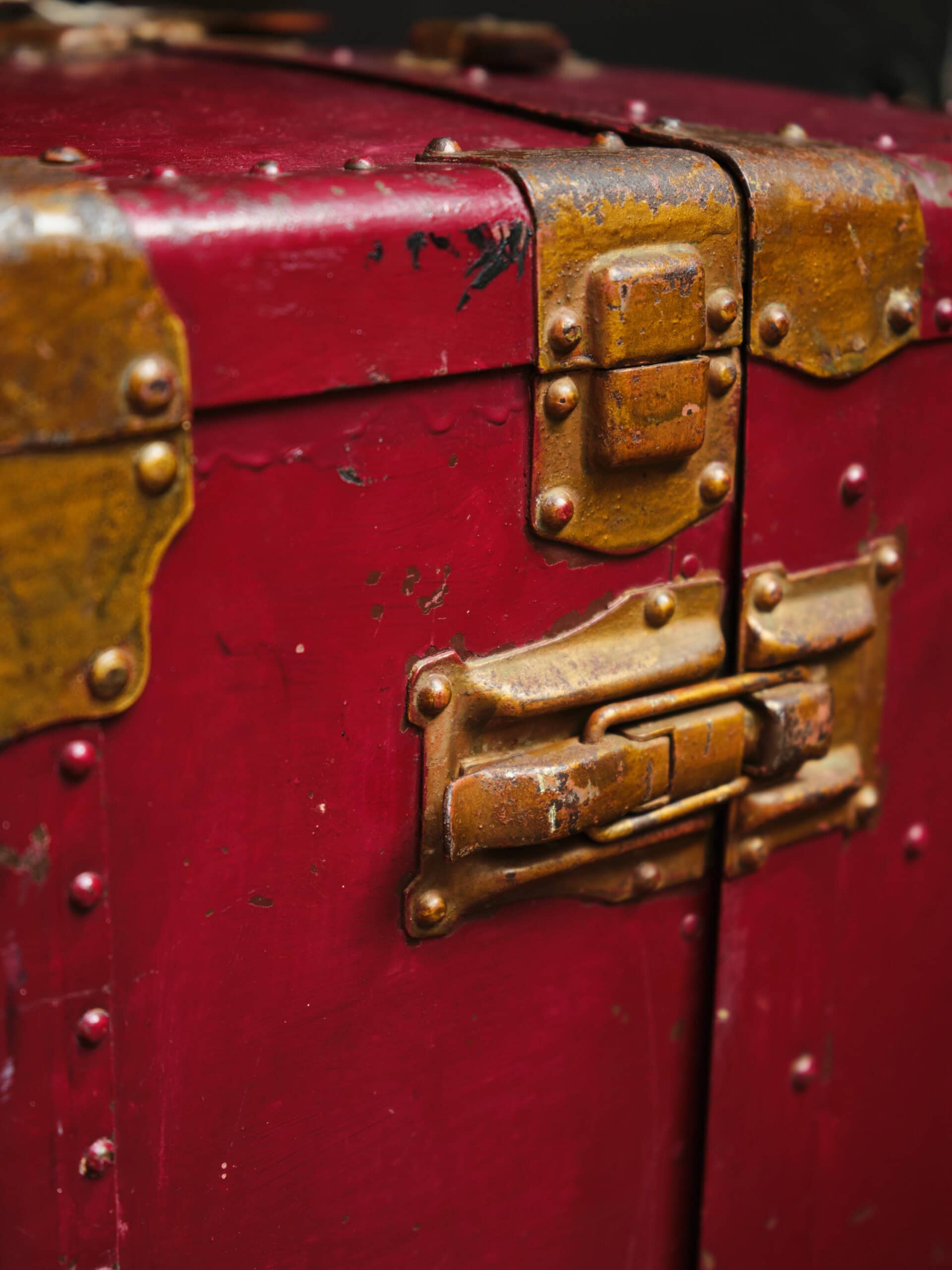 VINTAGE , Reisekoffer mit Schubladensystem