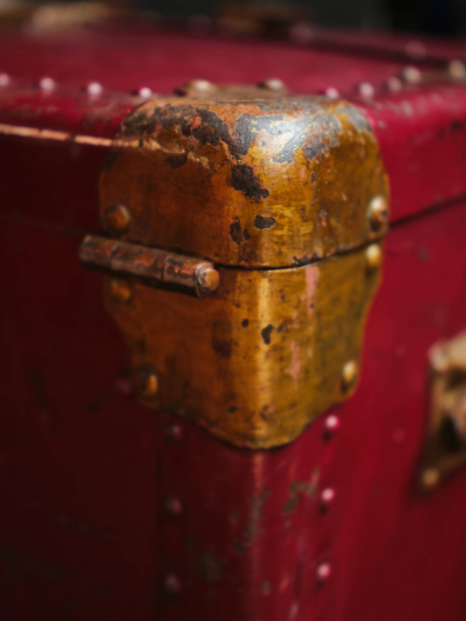 VINTAGE , Reisekoffer mit Schubladensystem