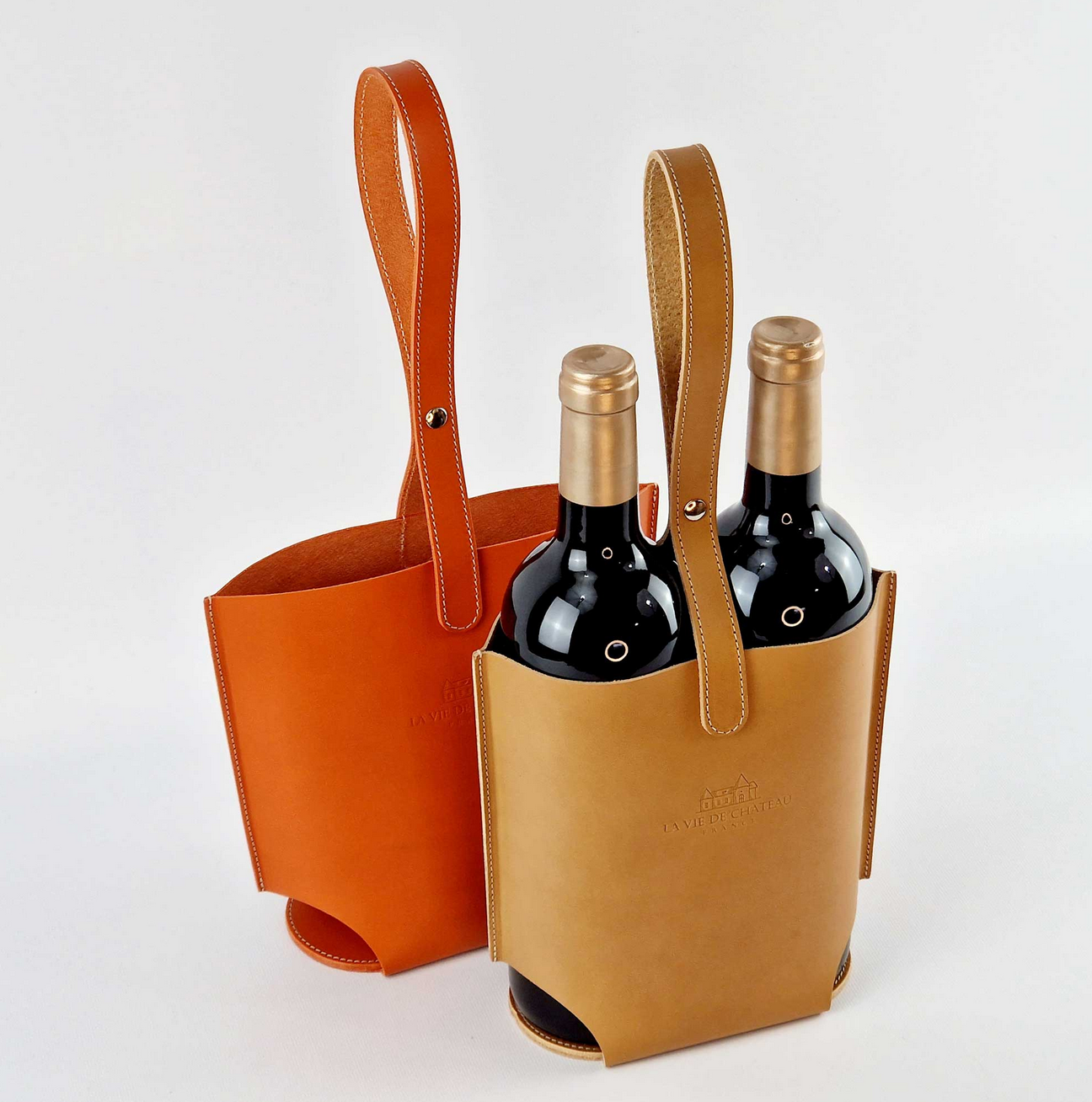 Flaschenträger „Porte 2 Bouteilles rigide“ – La Vie de Château
