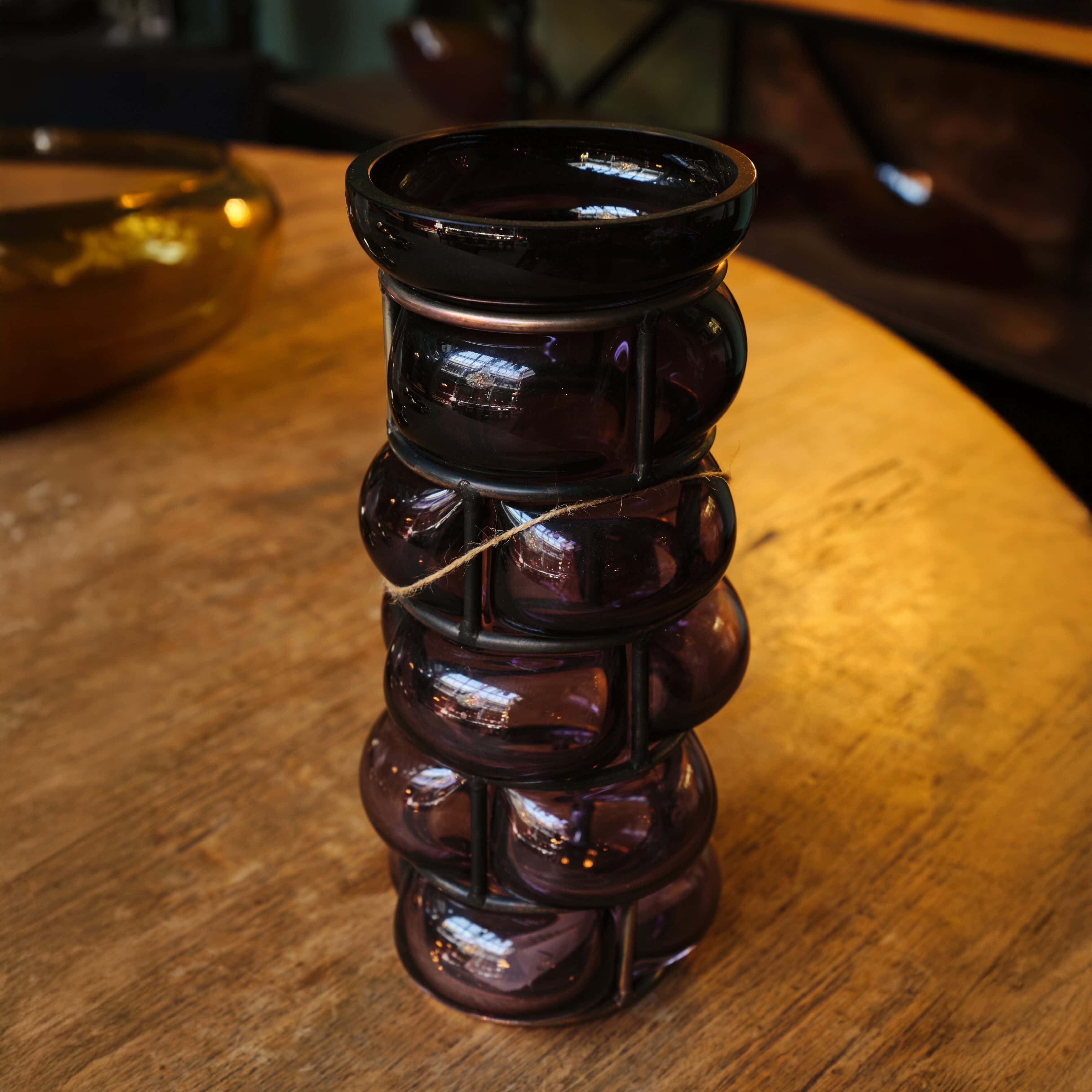 VANESSA MITRANI, Vase Brick Dark Violet