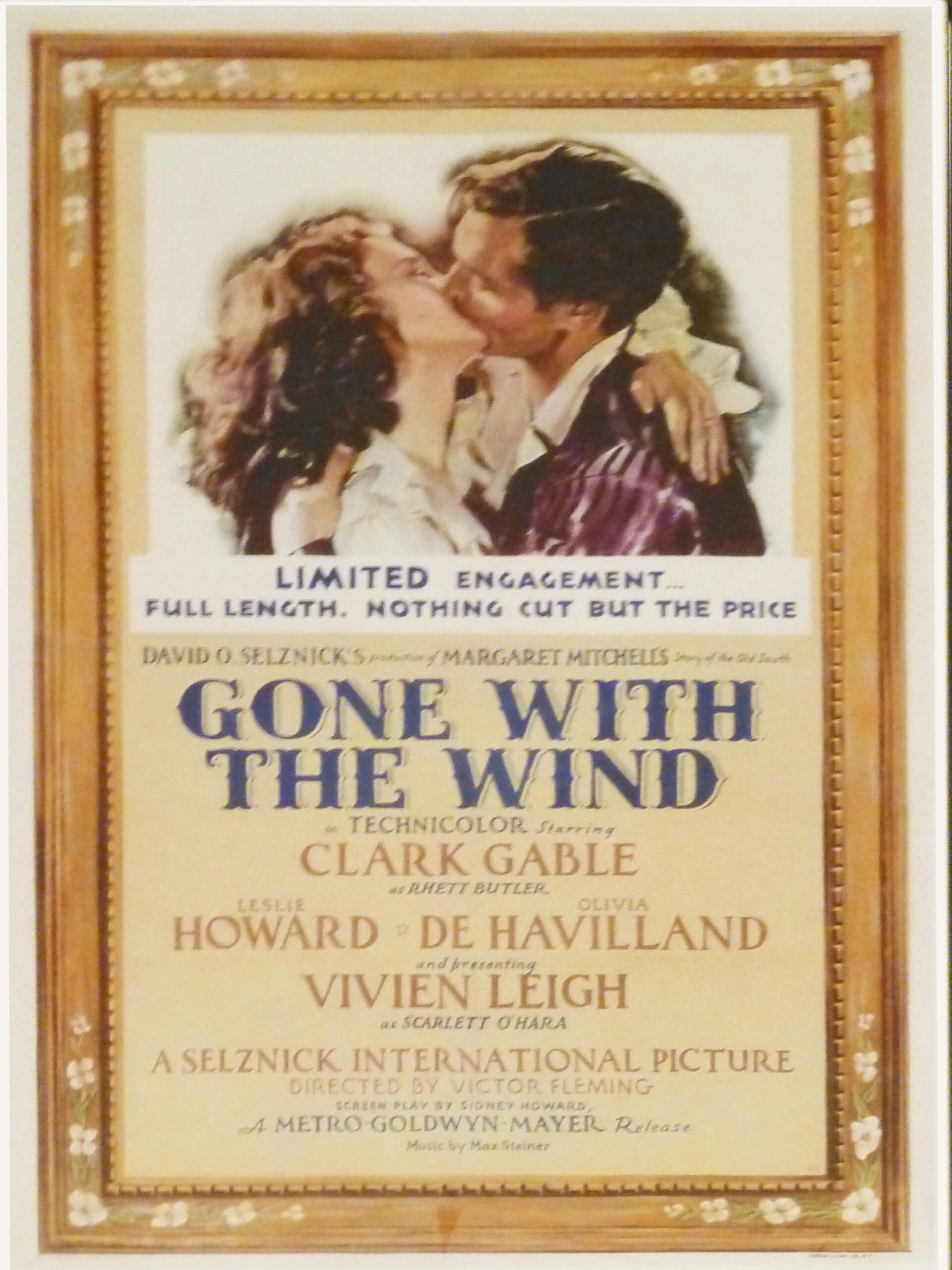 Filmplakat - Gone with the Wind