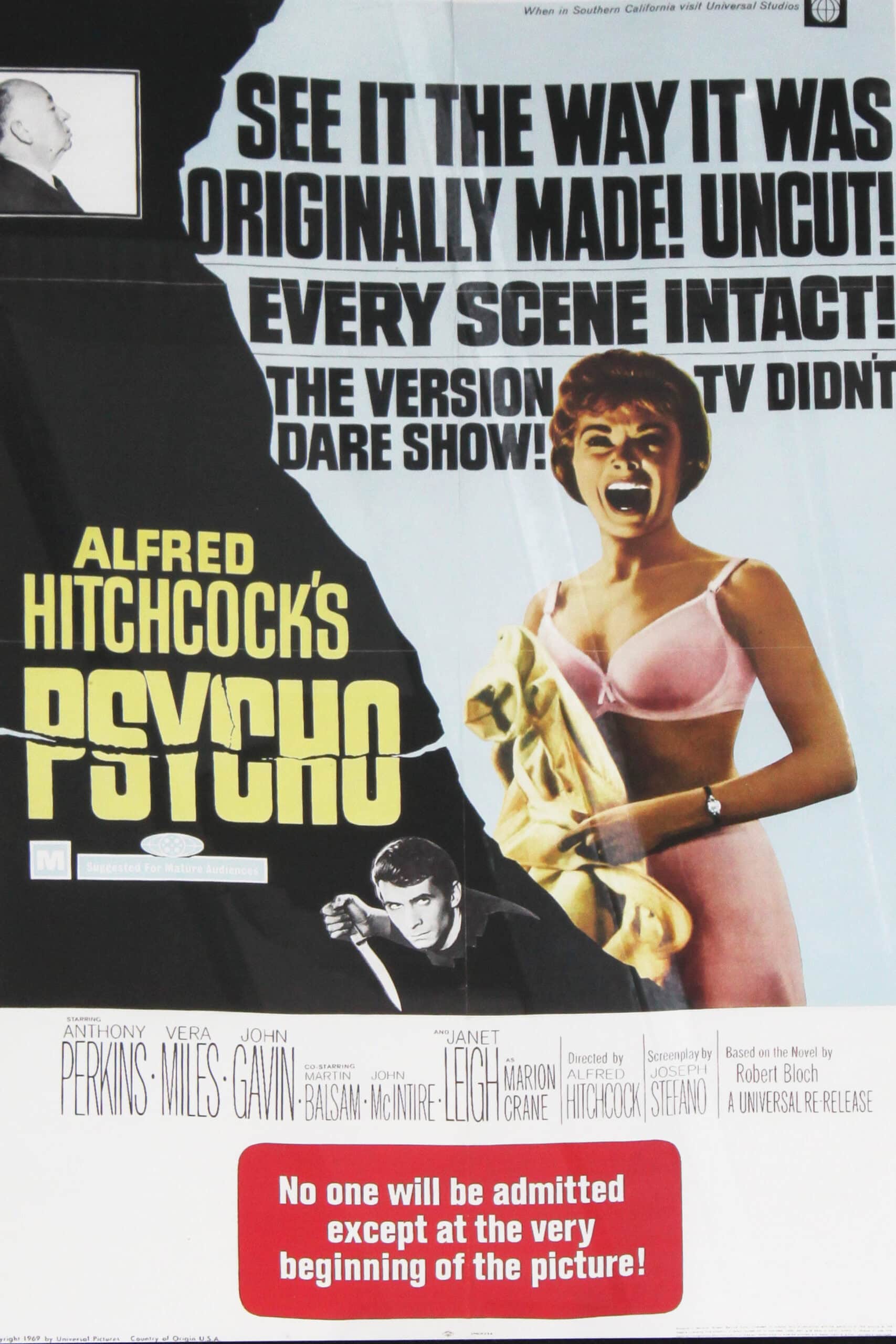Filmplakat - Psycho