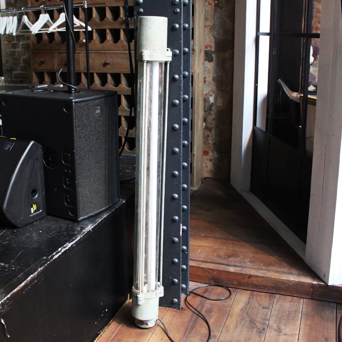 VINTAGE, Industrieleuchte, Wand/ Boden