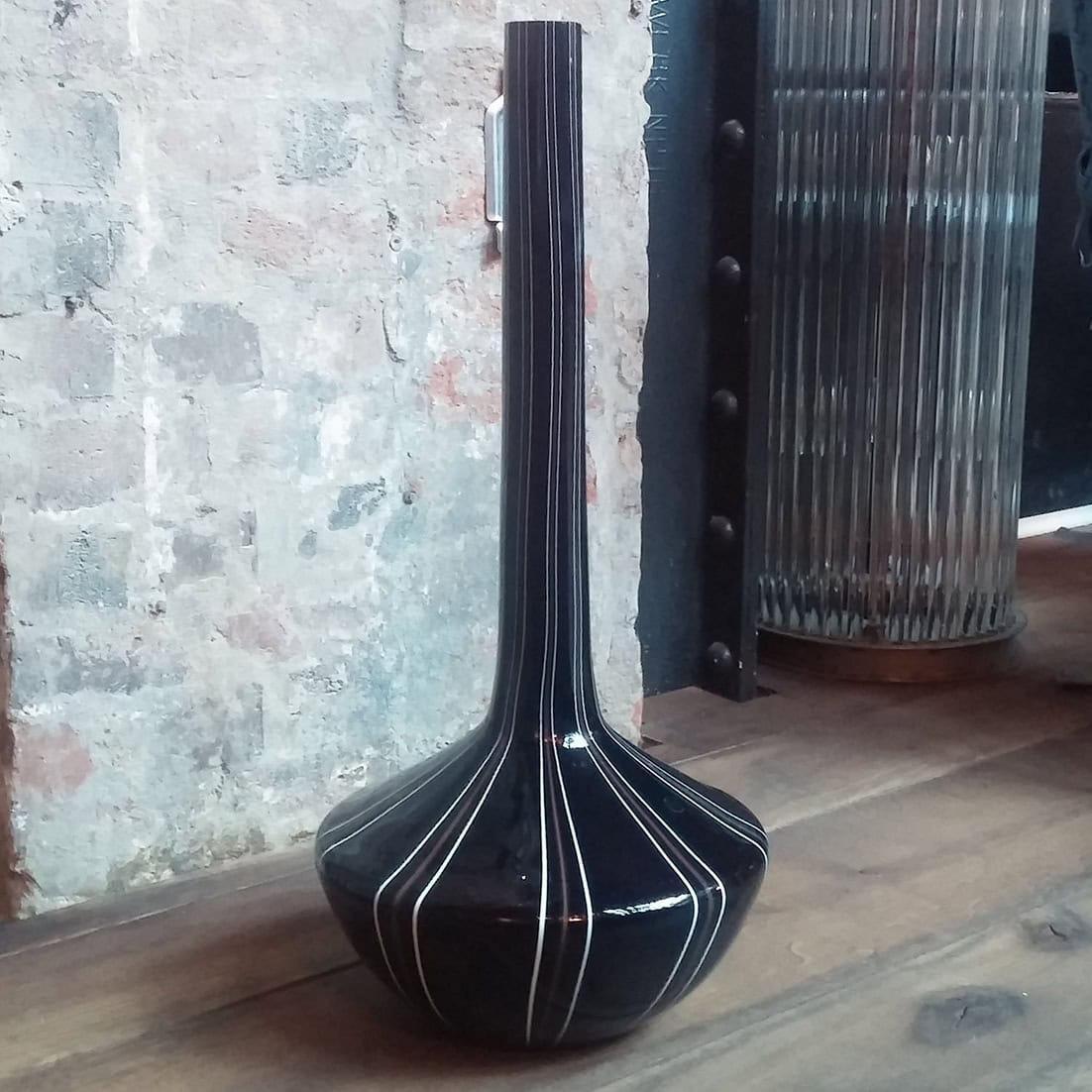 SALVATI , Vase Orione schwarz