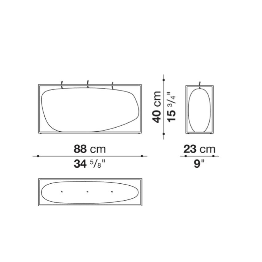B&B Italia, Outdoor Overscale Ölkerze