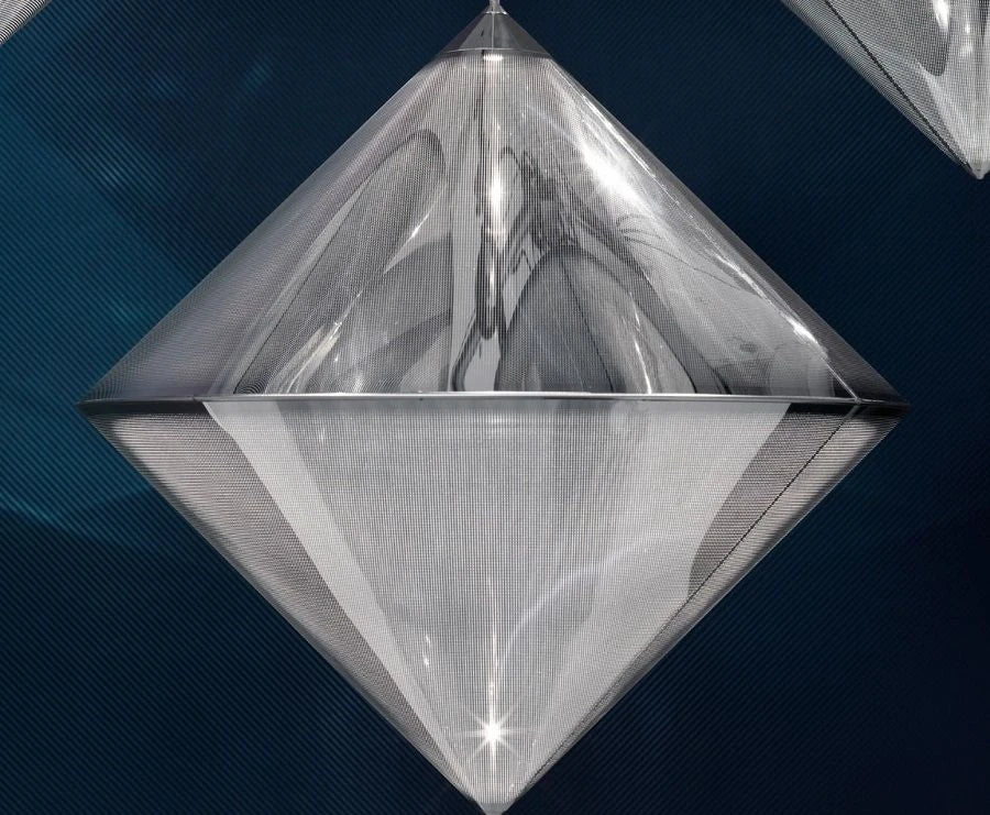 TOM DIXON, Pendelleuchte Top Silver