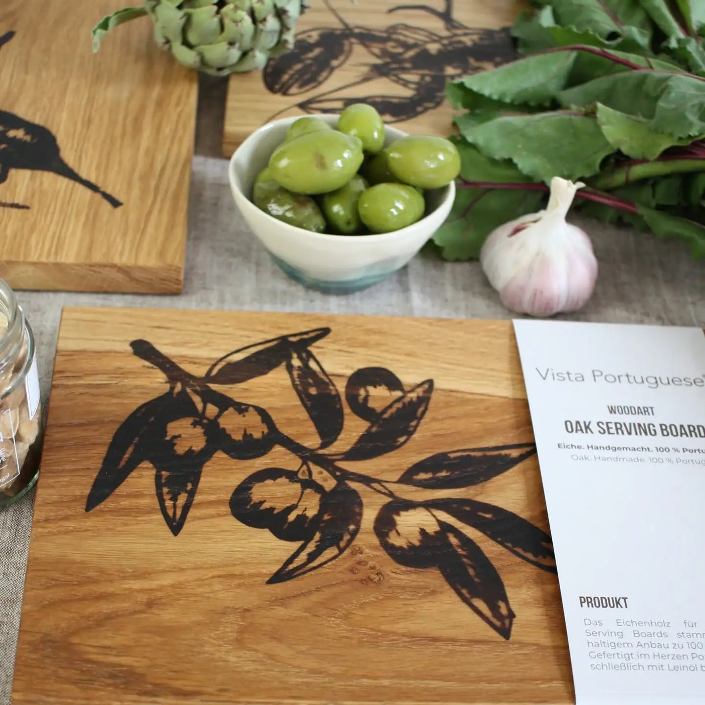 VISTA PORTUGUESE, Oak Long Board Olive